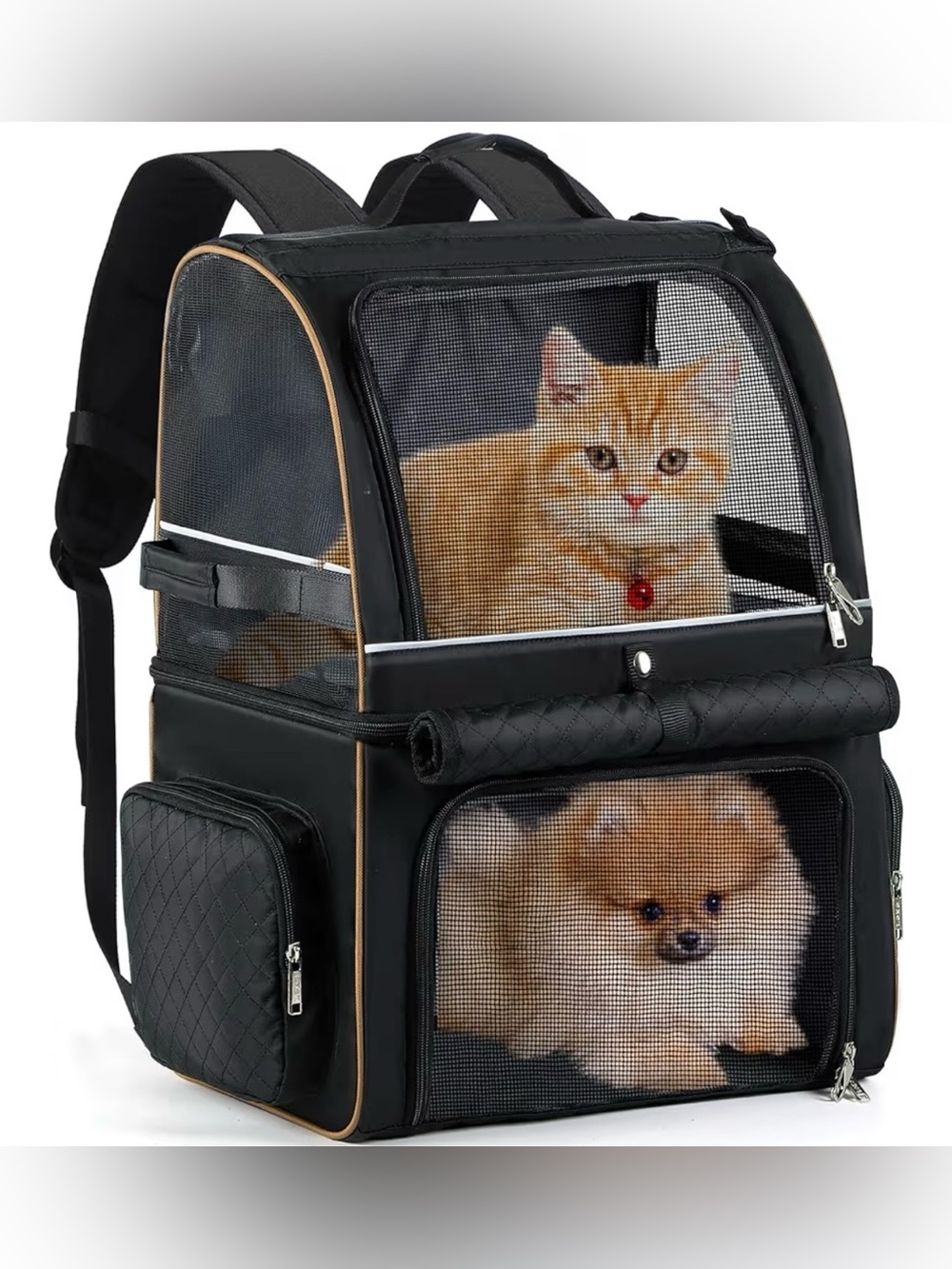 LEKEBOBOR 2-Cat Backpack Carrier